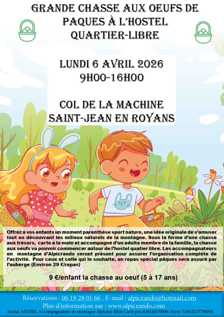 Alpicrando propose une soirée randonnée allumé par la pleine dans le massif du Vercors à Chaud Clapier -Font d'Urle